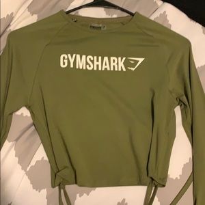 Gymshark long sleeve ribbon crop